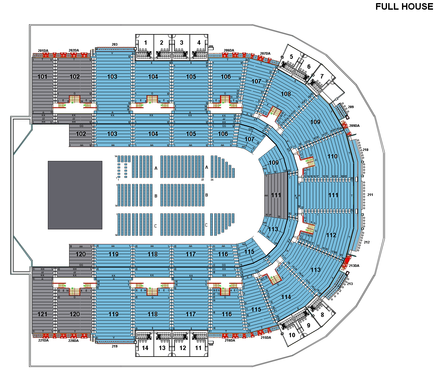 Laredo Energy Arena Laredo, TX Seating Maps